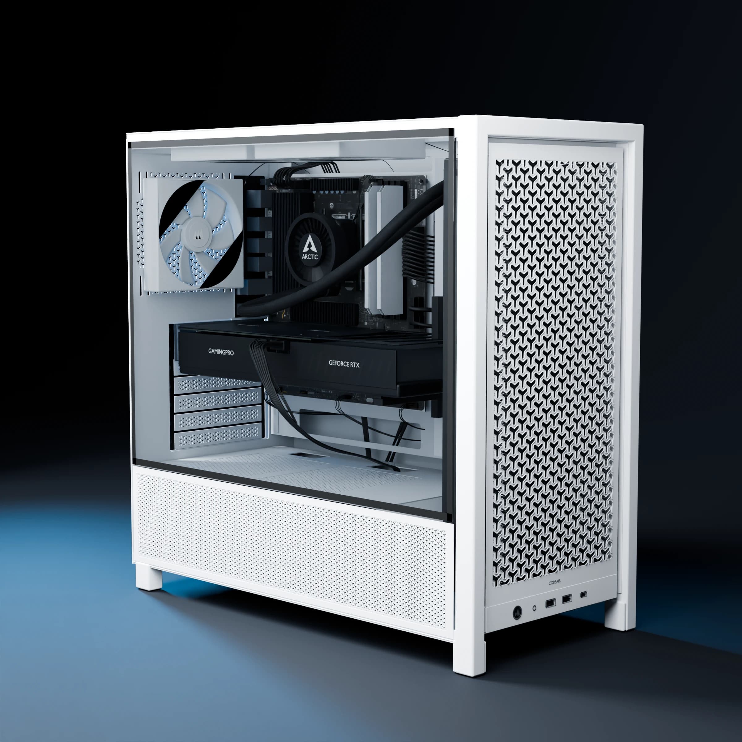 Touch Workstation Studio – Weiß